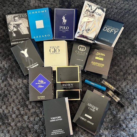 Grooming Sample Set Of Mens Fragrance Poshmark